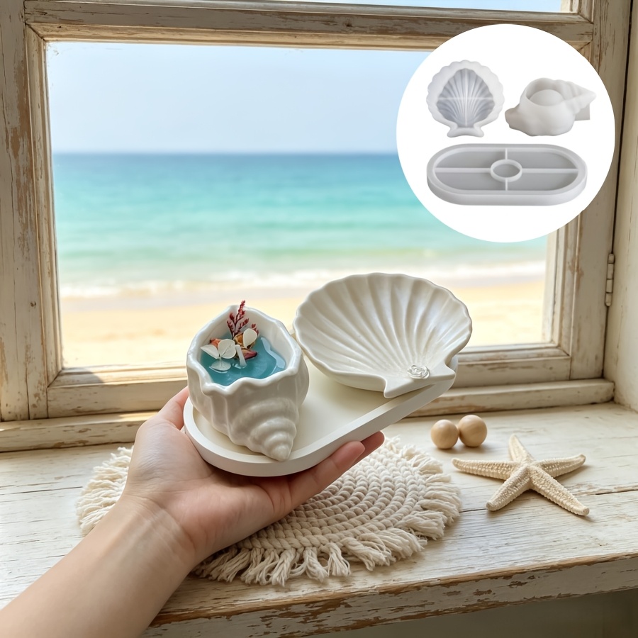 Kitchen Appliances Set - 3pcs Marine Series Set Including Conch