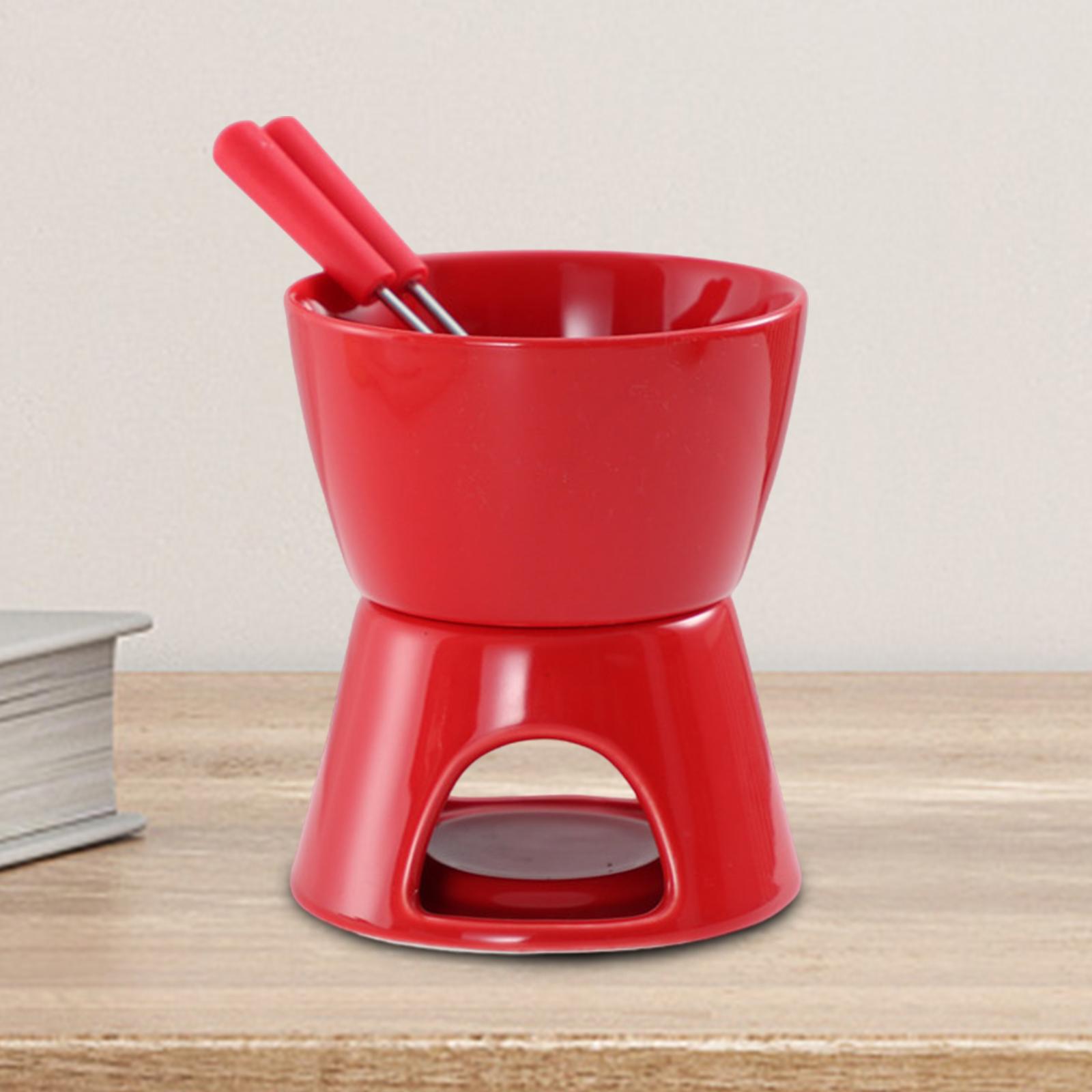 Chocolate Fondue Pot Fondue Po - Kitchen Appliances Set recension och pris