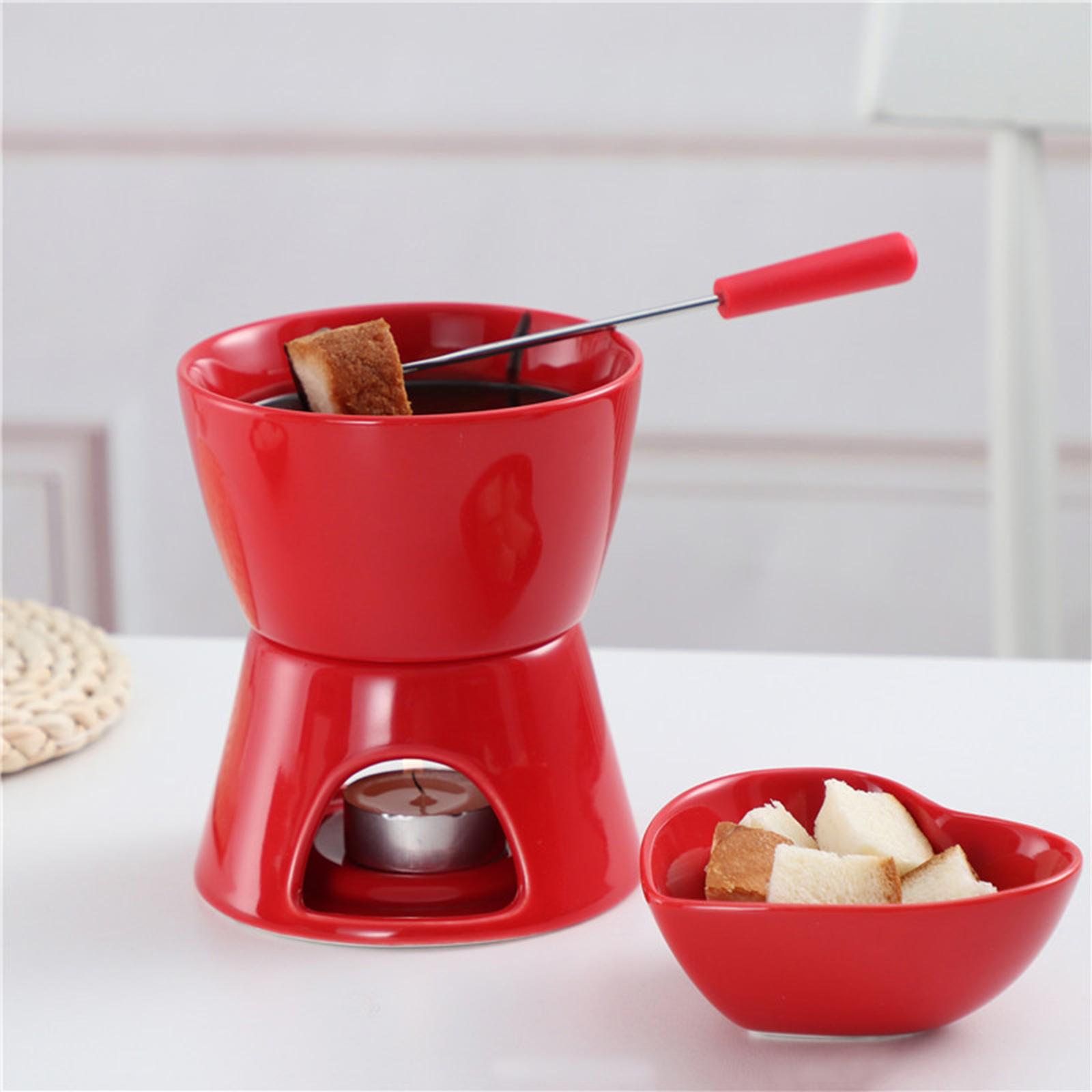 Chocolate Fondue Pot Fondue Po - Kitchen Appliances Set recension och pris