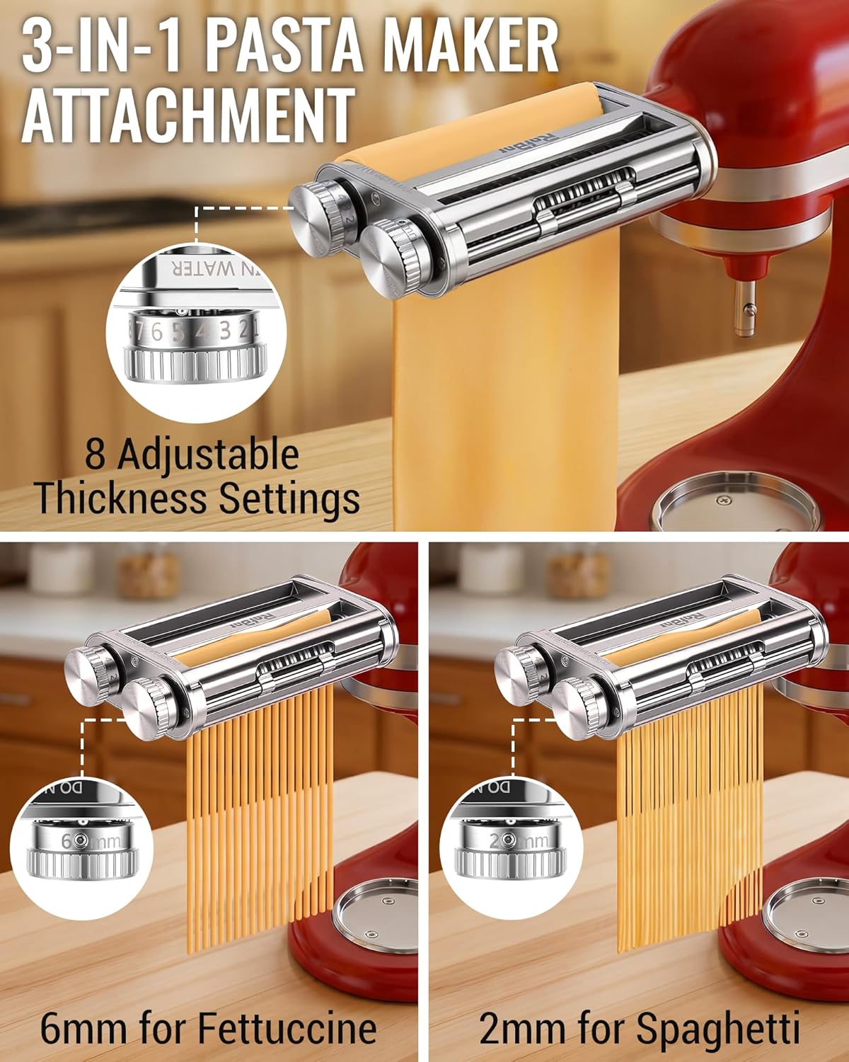 KitchenAid Mixer 3-in-1 Pasta  - Kitchen Appliances Commercial recension och pris