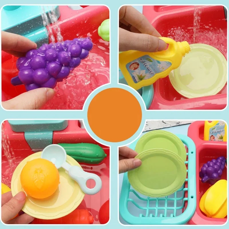 Kitchen Toy Plastic Dish‑Wash  - Kitchen Appliances Toys recension och pris