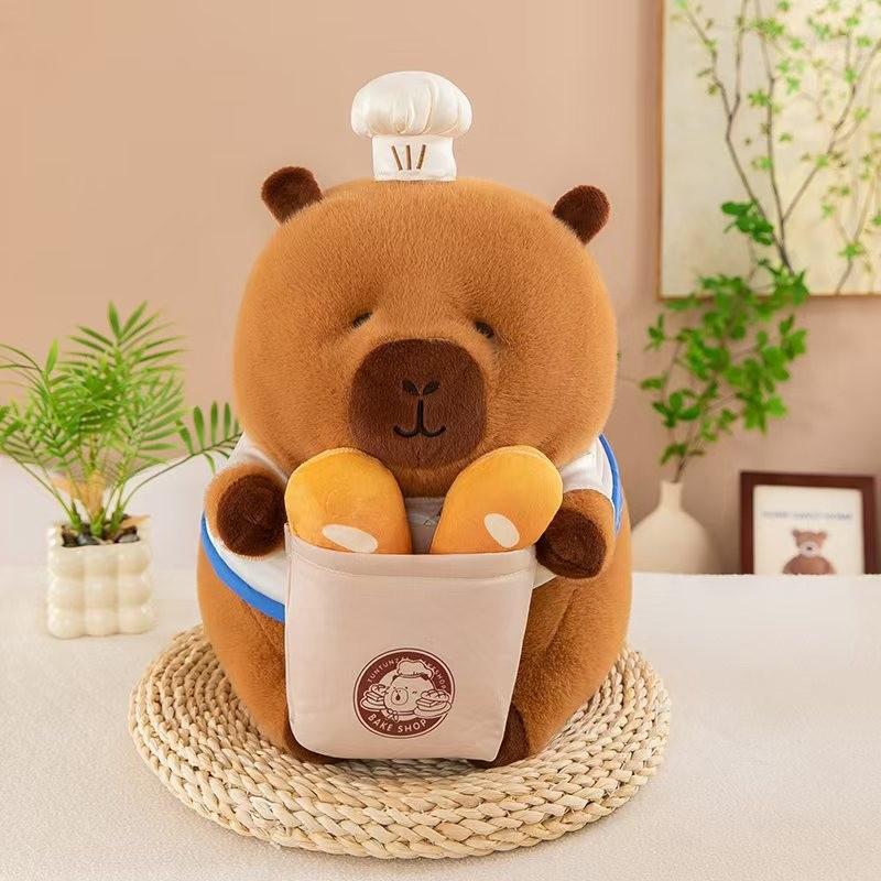 30cm Chef Bread Capybara Plush - Kitchen Appliances Toys recension och pris