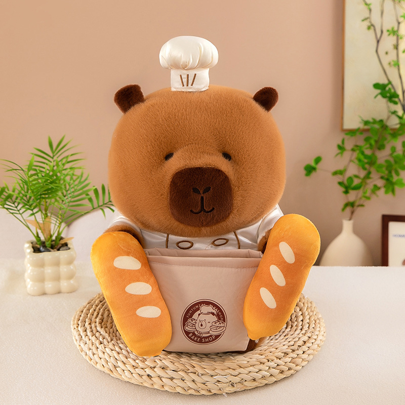 30cm Chef Bread Capybara Plush - Kitchen Appliances Toys recension och pris