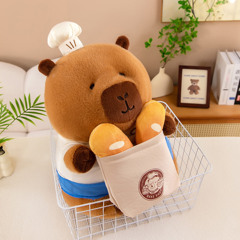 30cm Chef Bread Capybara Plush - Kitchen Appliances Toys recension och pris