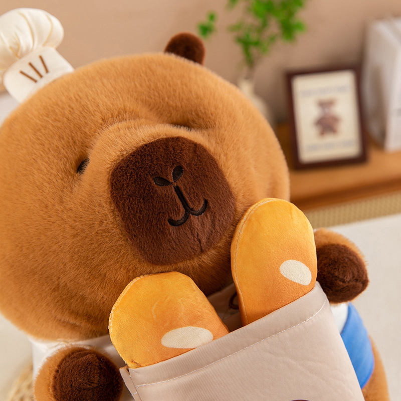 30cm Chef Bread Capybara Plush - Kitchen Appliances Toys recension och pris