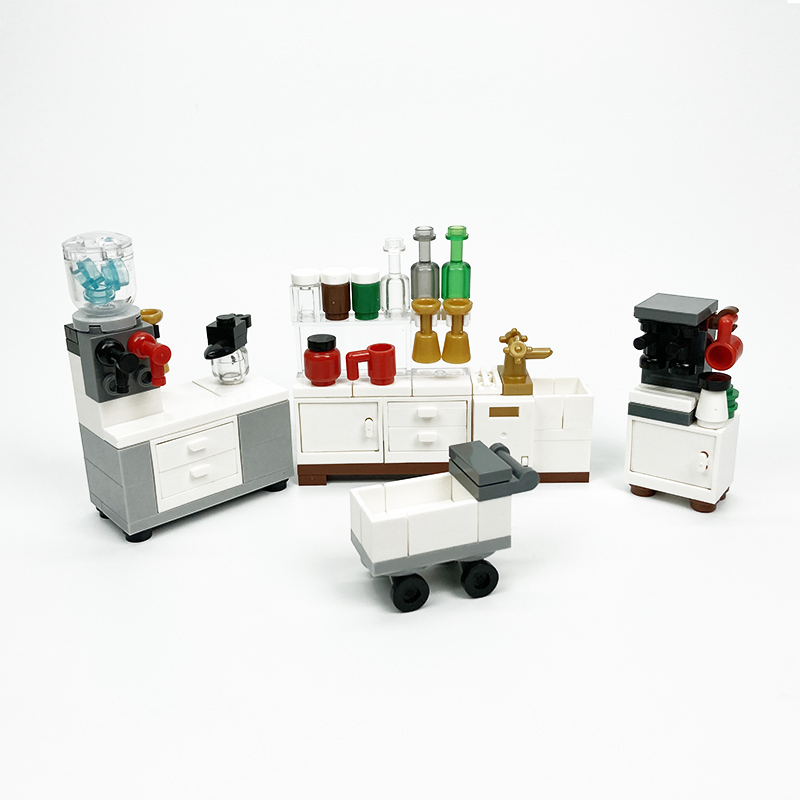 MOC block creative toys kitche - Kitchen Appliances Toys recension och pris