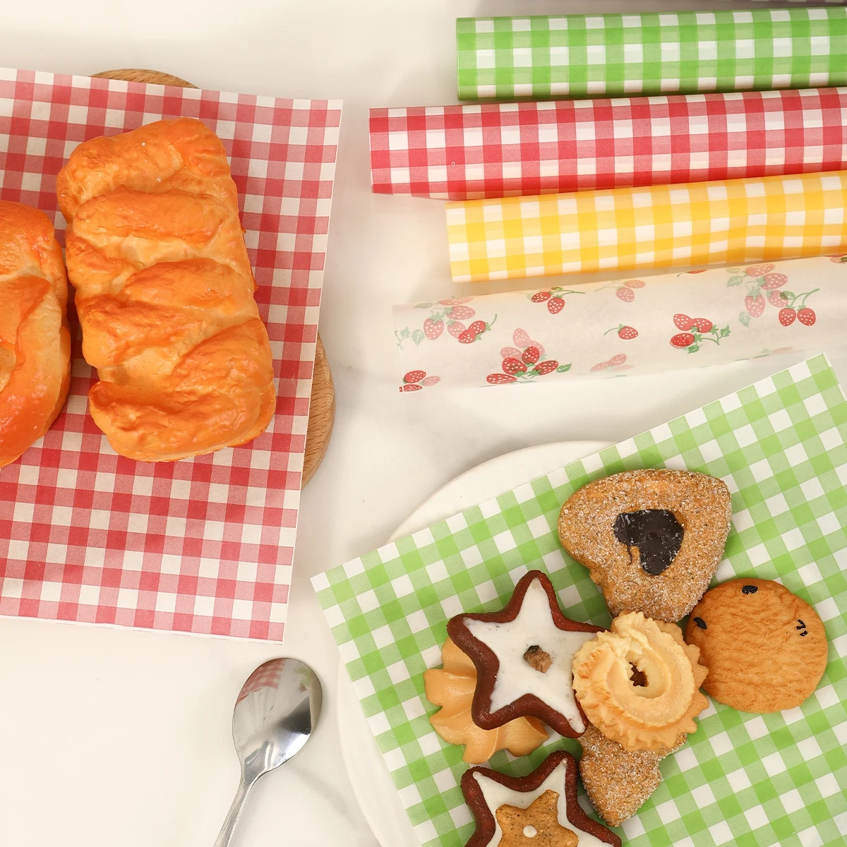 50Pcs Oilproof Wrapping Paper  - Kitchen Appliances Gift recension och pris