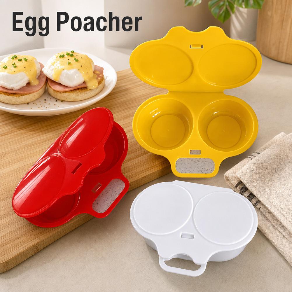 Microwave Egg Poacher 2 Cavity - Egg Cooker Rapid recension och pris