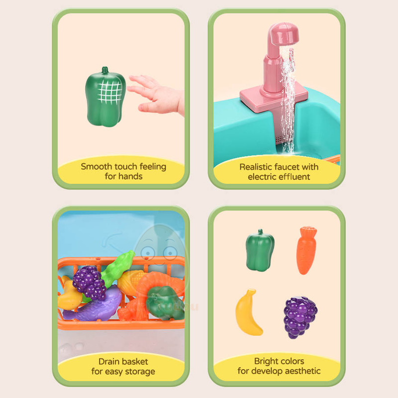 Kids Toy Pretend Play Kitchen  - Kitchen Appliances Toys recension och pris