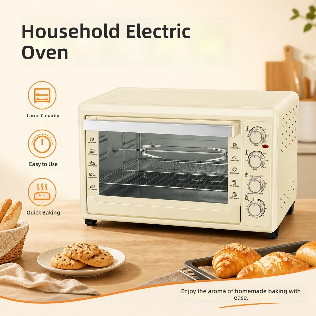 Electric Oven 60L, 4-Tier Baki - Kitchen Appliances Ideas recension och pris