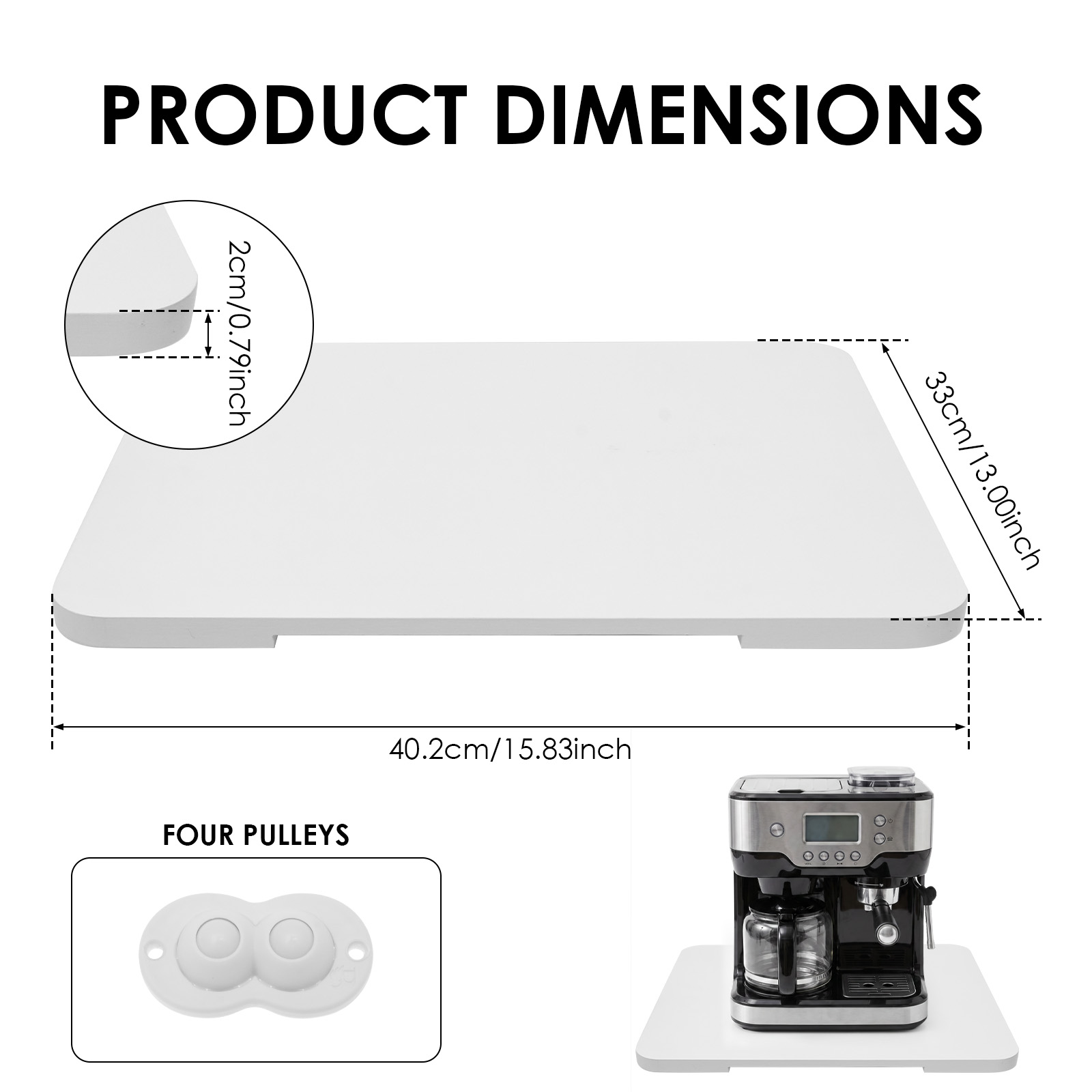 Kitchen Appliance Sliding Tray - Kitchen Appliances Set recension och pris