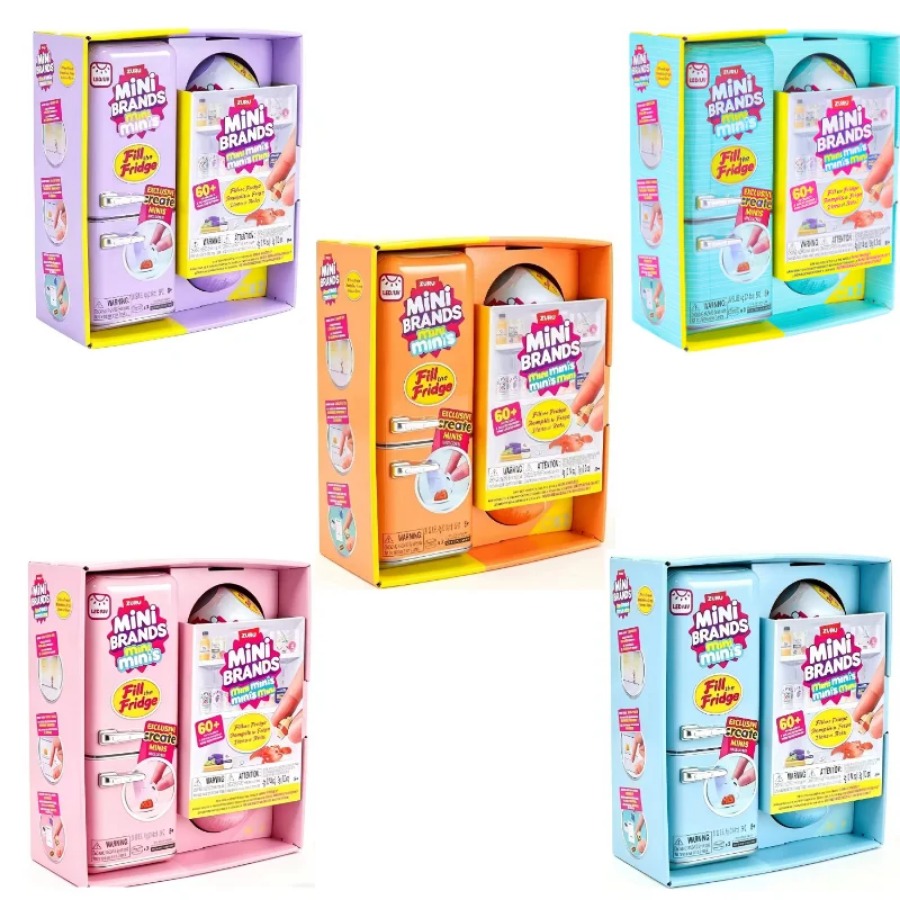 ZURU 5 Surprise Mini Fridge Ba - Kitchen Appliances Toys recension och pris